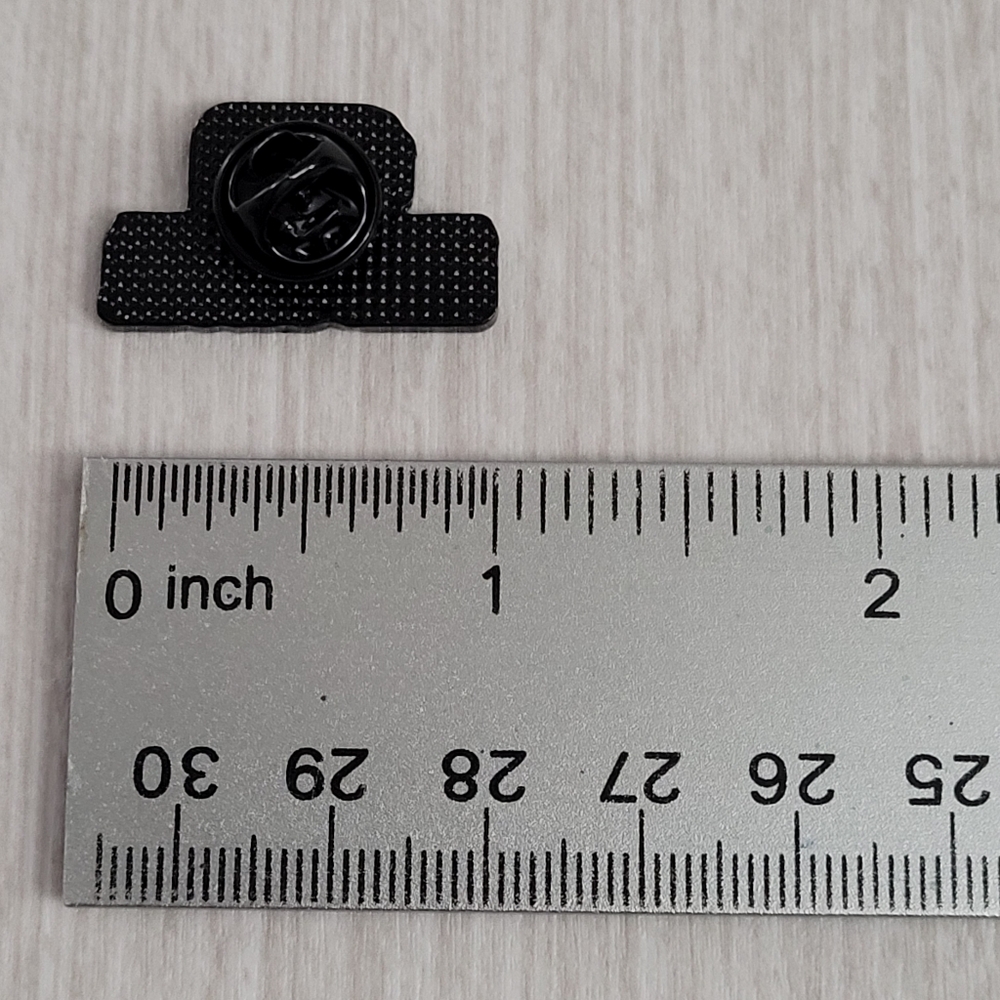 Need Coffee Low Battery Enamel Pin - Picture 8 of 10